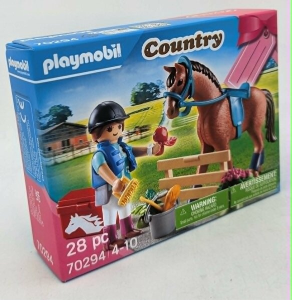 PLAYMOBIL 70294 Geschenkset Reiterhof Country