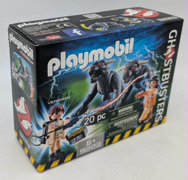 PLAYMOBIL 9223 Ghostbusters Venkman und Terror Dog