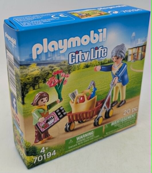 PLAYMOBIL 70194 Oma mit Rollator