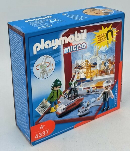 PLAYMOBIL 4337 Micro Welt Hafen