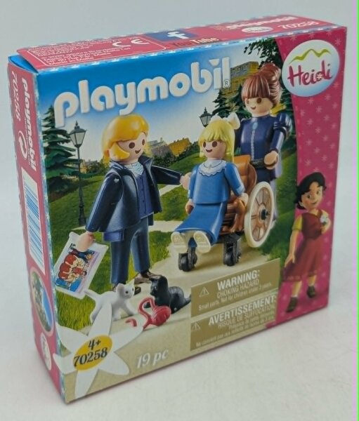 PLAYMOBIL 70258 Clara mit Vater und Fräulein Rottenmeier