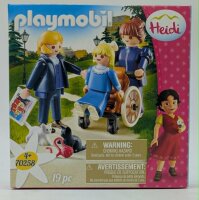 PLAYMOBIL 70258 Clara mit Vater und Fräulein Rottenmeier