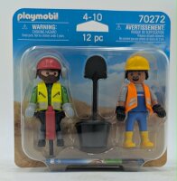 PLAYMOBIL 70272 Zwei Bauarbeiter für die Baustelle