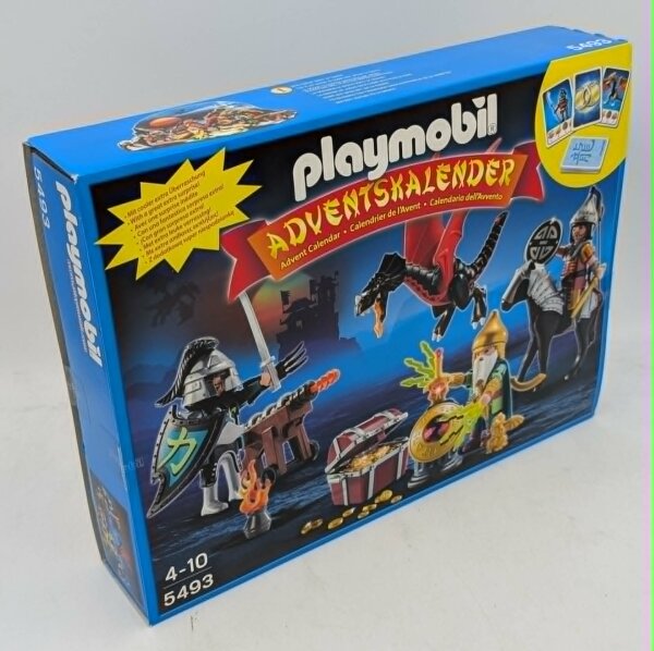 PLAYMOBIL 5493 Adventskalender Kampf um den Drachenschatz