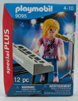 PLAYMOBIL 9095 Sängerin am Keyboard