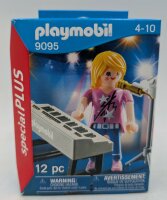 PLAYMOBIL 9095 Sängerin am Keyboard