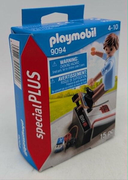 PLAYMOBIL 9094 Skater mit Rampe