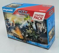 PLAYMOBIL 70817 Starter Pack Polizei: Gefahrentraining City Action