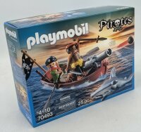 PLAYMOBIL 70493 Piratenboot mit Kanone