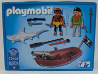 PLAYMOBIL 70493 Piratenboot mit Kanone