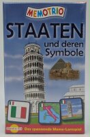 MemoTrio Staaten und deren Symbole (Flagge Karte Wahrzeichen)