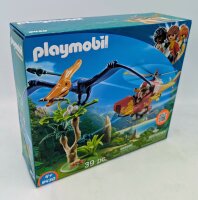 PLAYMOBIL 9430 Helikopter mit Flugsaurier Dinosaurier
