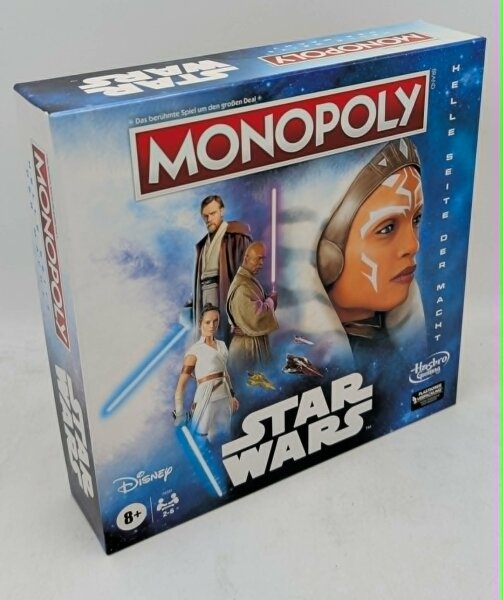 Hasbro Star Wars Brettspiel Monopoly Light Side Edition Deutsche Version
