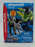 PLAYMOBIL 70248 Agent mit Drohne specialPLUS