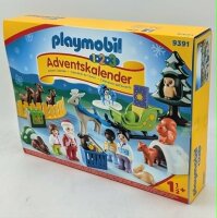 PLAYMOBIL 9391 Adventskalender Waldweihnacht der Tiere 1.2.3