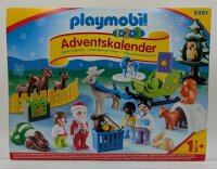 PLAYMOBIL 9391 Adventskalender Waldweihnacht der Tiere 1.2.3