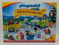 PLAYMOBIL 9391 Adventskalender Waldweihnacht der Tiere 1.2.3