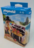 PLAYMOBIL 9358 Pirat mit Schatzkiste