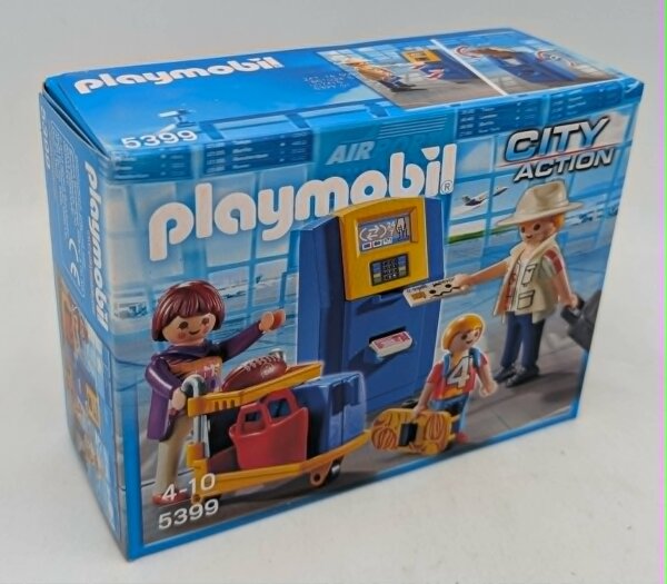 PLAYMOBIL 5399 Familie am Check-in Automat