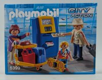 PLAYMOBIL 5399 Familie am Check-in Automat