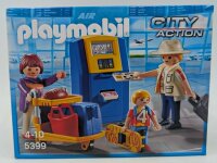 PLAYMOBIL 5399 Familie am Check-in Automat