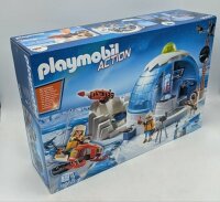 PLAYMOBIL 9055 Polar Ranger Hauptquartier