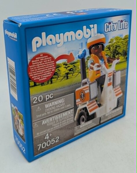 PLAYMOBIL 70052 Rettungs-Balance-Roller Notarzt Einsatzfahrzeug