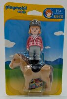 PLAYMOBIL 6973 Reiterin mit Pferd 1.2.3