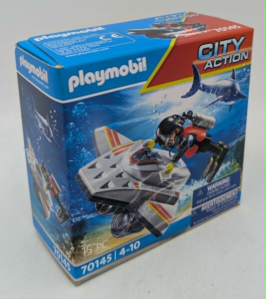PLAYMOBIL 70145  Tauchscooter im Rettungseinsatz Seenot City Action