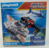 PLAYMOBIL 70145  Tauchscooter im Rettungseinsatz Seenot City Action
