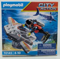 PLAYMOBIL 70145  Tauchscooter im Rettungseinsatz Seenot City Action
