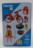 PLAYMOBIL 71390 Kaufland Kundin mit Fahrrad