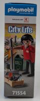 PLAYMOBIL 71554 Kaufland Supermarkt Mitarbeiter / Müllmann