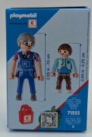 PLAYMOBIL 71553 Kaufland Oma mit Enkel beim Einkaufen