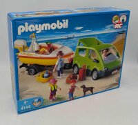 PLAYMOBIL 4144 Familyvan mit Bootsanhänger