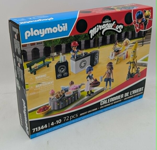 PLAYMOBIL 71344 Adventskalender Miraculous Picknick in Paris