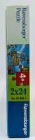 Ravensburger 05089 Die Abenteuerinsel Puzzle mit 2x24 Teile Kinderpuzzle