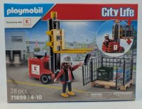 PLAYMOBIL 71898 Kaufland Lager Gabelstapler
