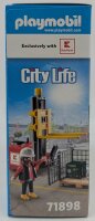 PLAYMOBIL 71898 Kaufland Lager Gabelstapler