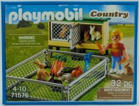 PLAYMOBIL 71576 Country Hasenstall mit Freigehege