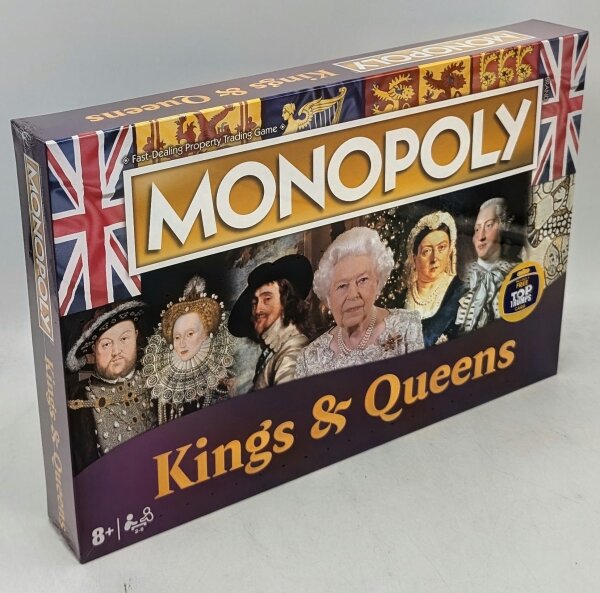 Winning Moves 03868 MONOPOLY  KINGS & QUEENS Englisch