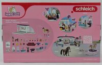 schleich HORSE CLUB 42614 Sofias Beauties Tiere Beautysalon - 66-Teiliges Spielset Inklusive Pferd mit Mähne, Tierpflegerin