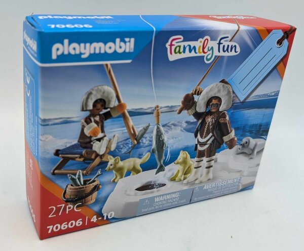 PLAYMOBIL 70606 Geschenkset Eisangler