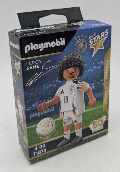 PLAYMOBIL 71674 DFB Stars Leroy Sane Fußball Nationalmannschaft