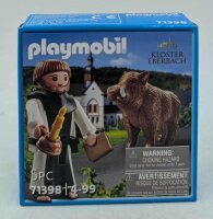 PLAYMOBIL 71398 Mönch Martin mit Wildschwein Kloster Eberbach Promo