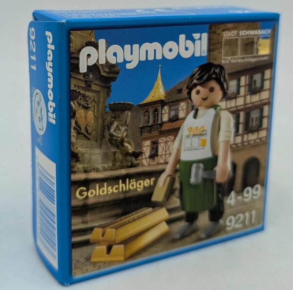 PLAYMOBIL 9211 Der Goldschläger Sonderfigur 900 Jahre Stadt Schwabach