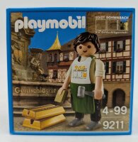 PLAYMOBIL 9211 Der Goldschläger Sonderfigur 900 Jahre Stadt Schwabach
