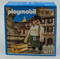 PLAYMOBIL 9211 Der Goldschläger Sonderfigur 900 Jahre Stadt Schwabach
