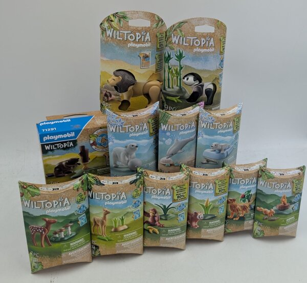 PLAYMOBIL Wiltopia Bundel 12 Tiere