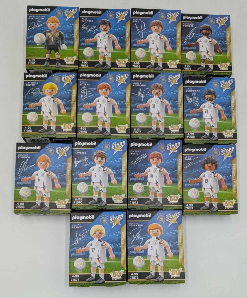 PLAYMOBIL DFB Stars 14 verschiedene Fußballer